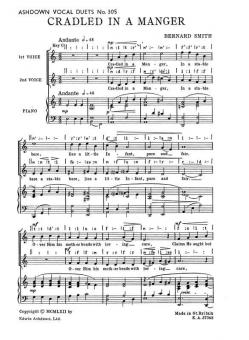Smith, B Cradled In A Manger 2-Part/Piano (305) 