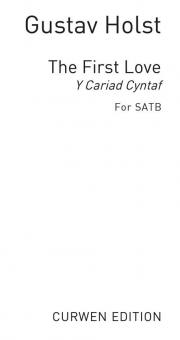The First Love SATB And Piano (Rehearsal Only) 