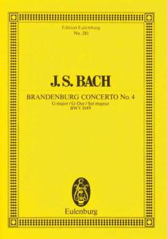 Brandenburgisches Konzert Nr. 4 in G-Dur BWV 1049 Standard