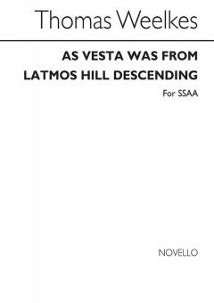 As Vesta Was Latmos Hill Descending 
