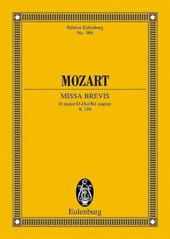 Missa brevis D-Dur KV 194 Standard