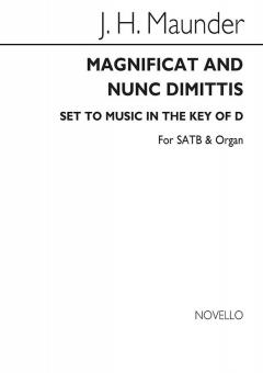 Magnificat & Nunc Dimittis in D 