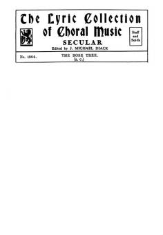 Schumann The Rose Tree SA 