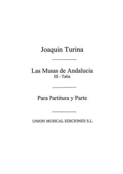 Turina Musas De Andalucia N03 Talia Piano 