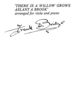 There Is A Willow Grows Aslant A Brook 