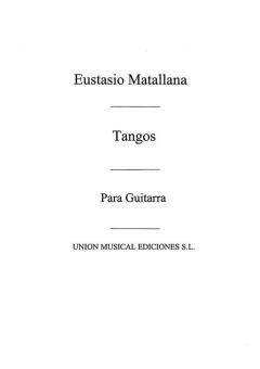 Seis Tangos No.4 From Bailes Populares Espanoles For Guitar 