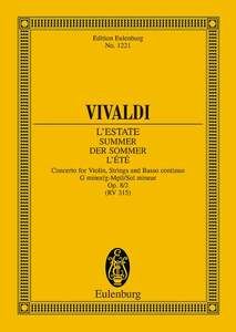 Die vier Jahreszeiten op. 8 Nr. 2 RV 315: Der Sommer Standard
