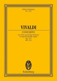 Concerto D-Dur op. 7/12 RV 214 / PV 152 