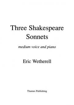 Wetherell 3 Shakespeare Sonnets-med 
