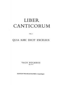 Quia Haec Dct Excelsus Op.54d 