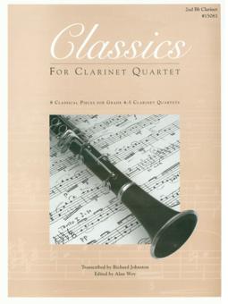 Classics For Clarinet Quartet Standard