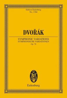 Sinfonische Variationen op. 78 B 70 Standard