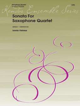 Sonata for Saxophone Quartet Standard
