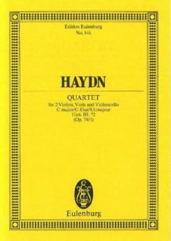 Streichquartett C-Dur op. 74/1 Hob. III: 72 