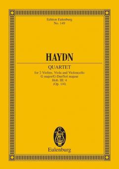 Streichquartett G-Dur op. 1/4 Hob. III:4 Standard