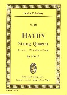 Streichquartett Es-Dur op. 9/2 Hob. III:20 