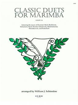 Classic Duets for Marimba 