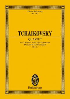 Streichquartett Nr. 1 D-Dur op. 11 CW 90 Standard