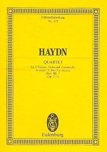 Streichquartett A-Dur op. 2/1 Hob. III: 7 