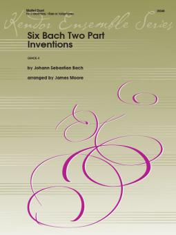 Six Bach Two Part Inventions 