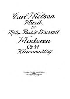 Moderen Op. 41 