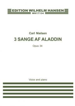 Nielsen, C 3 Songs from 'aladdin' Op.35 (D) Med Voice/Piano 