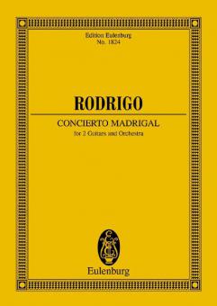 Concierto Madrigal für 2 Gitarren und Orchester 