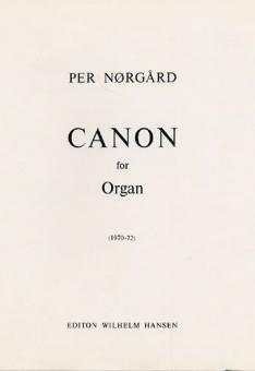Canon for Organ 