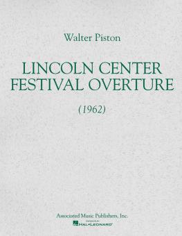 Lincoln Center Festival Overture 