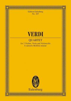 Streichquartett e-Moll Standard