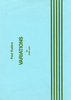 Variations For Violin Solo 