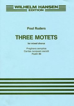 Three Motets for Mixed Chorus 