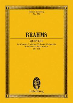 Quintett h-Moll op. 115 Standard