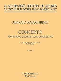Concerto for String Quartet and Orchestra 