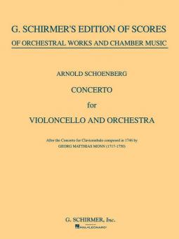 Concerto for Cello and Orchestra 
