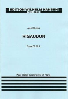 Rigaudon Op. 78 No. 4 