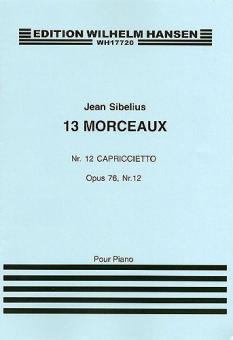 13 Pieces Op. 76 No. 12 'Capriccietto' 