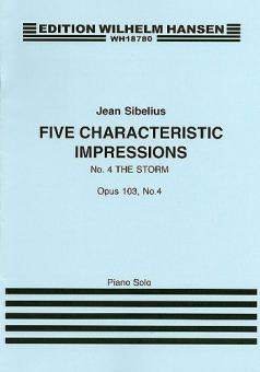 Five Characteristic Impressions Op. 103 No. 4 