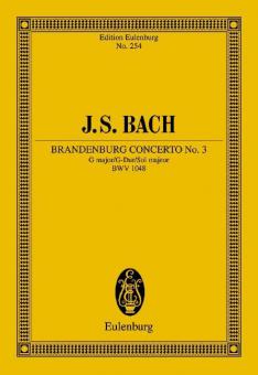 Brandenburgisches Konzert Nr. 3 in G-Dur BWV 1048 Standard
