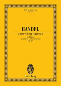 Concerto grosso a-Moll op. 6/4 HWV 322 