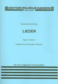 Lieder Op.2 Book 2 