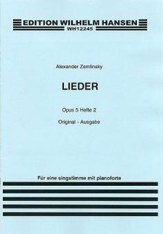 Lieder Op.5 Book 2 
