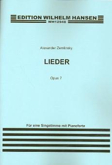 Lieder Op. 7 