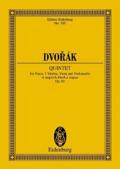 Quintet A-Dur op. 81 B 155 Standard