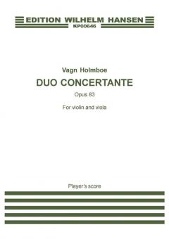 Duo Concertante Op. 83 