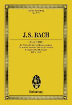 Konzert E-Dur BWV 1042 Standard