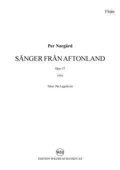 Sanger Fran Aftonland , Kopi 