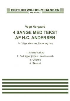 4 Sange Med Tekst Af H.C. Andersen 