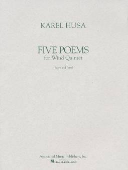 Five Poems For Wind Quintet 