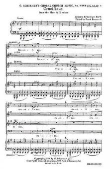 Crucifixus (Mass In B Minor) 